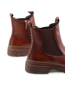 Ankle boot in pelle da donna