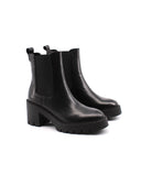 Chelsea donna in vera pelle con tacco