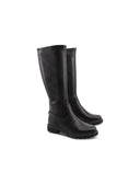 Stivale vegan nero da donna