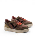 Sneaker da donna con glitter e borchie