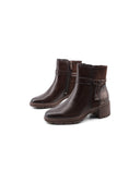 Stivaletto con zip da donna