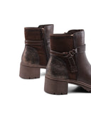 Stivaletto con zip da donna