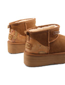 Stivaletto con stampa Geo Classic donna