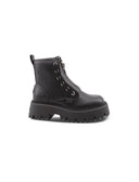 Aspen Front Zip combat boot vegan donna