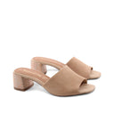 Mules scamosciata da donna