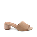 Mules scamosciata da donna