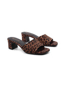 Mules animalier da donna