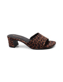 Mules animalier da donna
