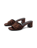 Mules animalier da donna