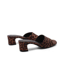 Mules animalier da donna