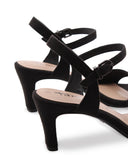 Sandalo vegan da donna con tacco
