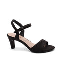 Sandalo vegan da donna con tacco