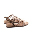 Sandalo flat da donna