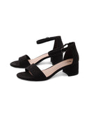 Sandalo ankle strap vegan da donna