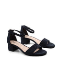 Sandalo ankle strap vegan da donna