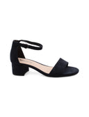 Sandalo ankle strap vegan da donna