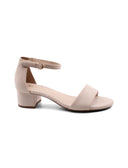 Sandalo ankle strap vegan da donna