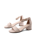 Sandalo ankle strap vegan da donna