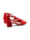 Sandalo ankle strap vegan da donna