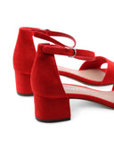 Sandalo ankle strap vegan da donna