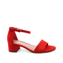Sandalo ankle strap vegan da donna
