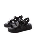 Sandalo platform vegan da donna