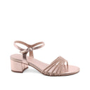 Sandalo gioiello vegan con strass donna
