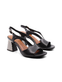Sandalo in pelle da donna