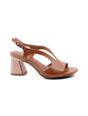 Sandalo in pelle da donna