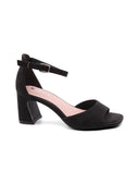 Sandalo ankle strap vegan da donna