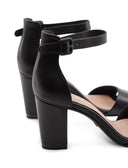 Sandalo ankle strap con tacco alto