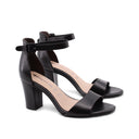Sandalo ankle strap con tacco alto