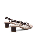 Sandalo elegante con fibbia da donna
