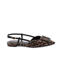 Ballerina animalier con gioiello donna