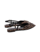 Ballerina animalier con gioiello donna