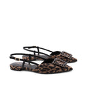 Ballerina animalier con gioiello donna