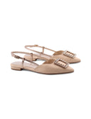 Ballerina animalier con gioiello donna