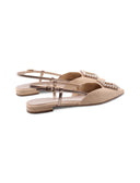 Ballerina animalier con gioiello donna