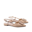 Ballerina animalier con gioiello donna