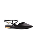 Ballerine slingback a punta da donna