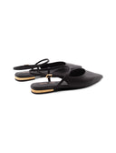 Ballerine slingback a punta da donna