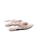 Ballerine slingback a punta da donna