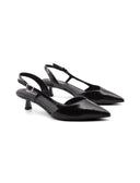 décolleté slingback kitten heel donna