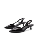 décolleté slingback kitten heel donna
