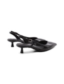 décolleté slingback kitten heel donna