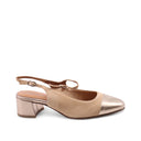 Slingback mary jane scamosciata donna
