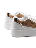 Sneaker platform con stampa Geo Classic