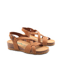 Sandalo donna in vera pelle