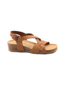 Sandalo donna in vera pelle
