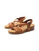 Sandalo donna in vera pelle